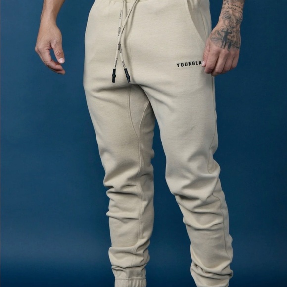 Men's YoungLA Kick-back Joggers - Picture 4 of 4